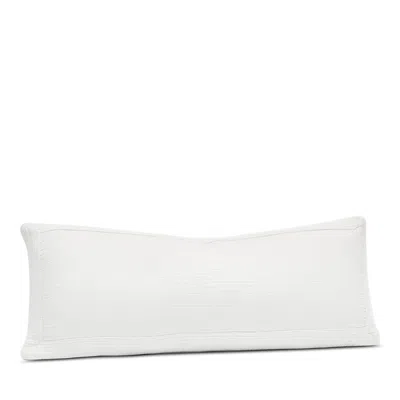 Boll & Branch Dream Lumbar Pillow With Insert, 14 X 34 In White