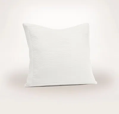 Boll & Branch Dream Pillow Cover In White