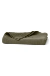 Boll & Branch Dream Throw Blanket In Green