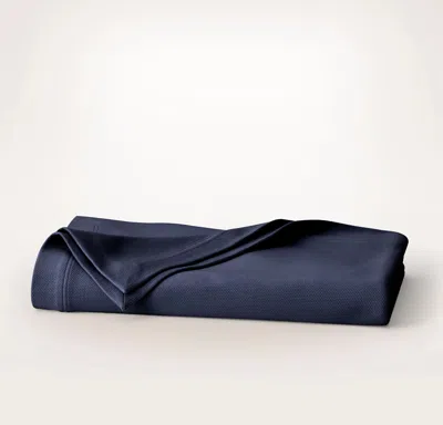 Boll & Branch Essential Bed Blanket In Blue