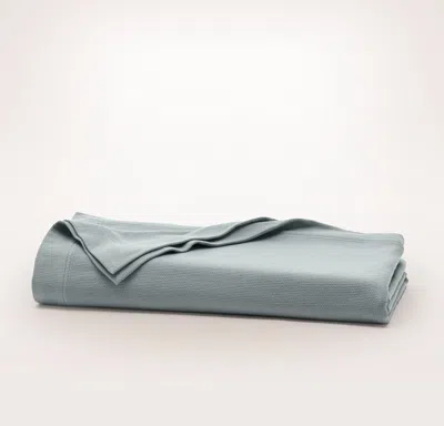 Boll & Branch Essential Bed Blanket In Blue
