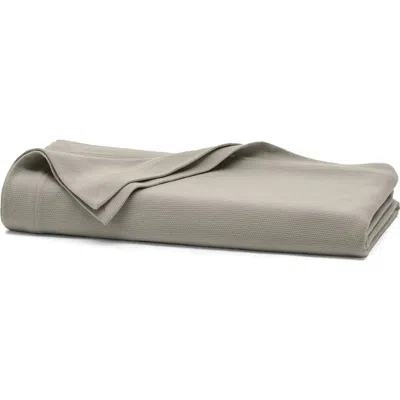 Boll & Branch Essential Organic Cotton Bed Blanket In Gray