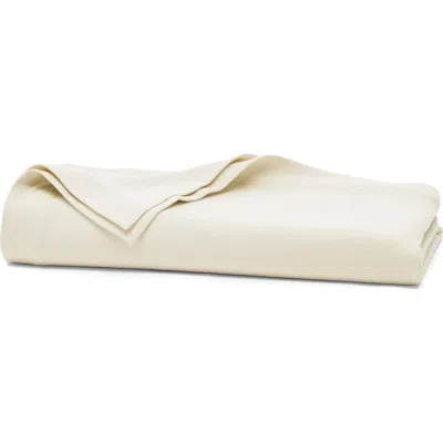 Boll & Branch Essential Organic Cotton Bed Blanket In White