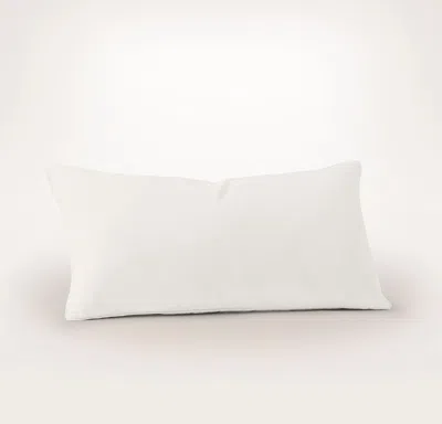 Boll & Branch Feather Down Decorative Pillow Insert (12x21)