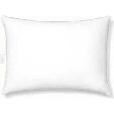 Boll & Branch Firm Down Pillow In White