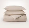 Boll & Branch Flannel Duvet Set In Neutral