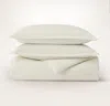 Boll & Branch Flannel Duvet Set In White