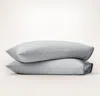 Boll & Branch Flannel Pillowcase Set In Gray