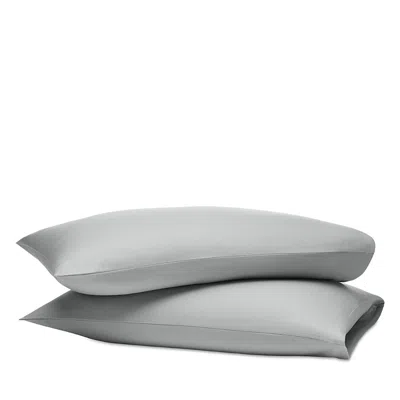 Boll & Branch Flannel Pillowcase Set, Standard In Gray