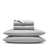 Boll & Branch Flannel Sheet Set, Full In Heathered Gray