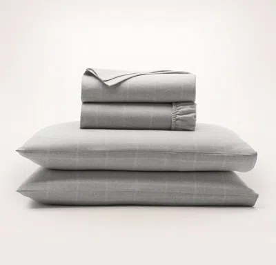 Boll & Branch Flannel Sheet Set In Gray