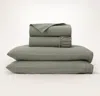 Boll & Branch Flannel Sheet Set In Green