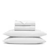 Boll & Branch Flannel Sheet Set, King In White