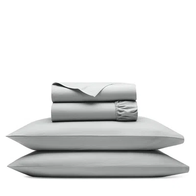 Boll & Branch Flannel Sheet Set, Queen In Shore
