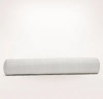 Boll & Branch Fluted Pillow Cover (bolster) In Neutral