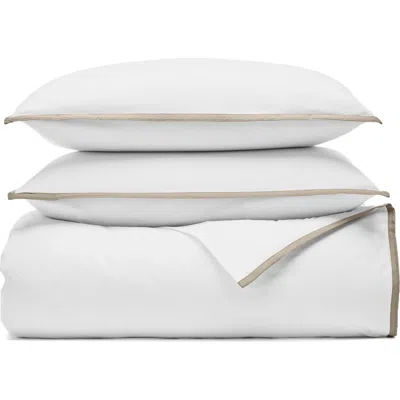 Boll & Branch Framed Percale Duvet Cover & Shams Set