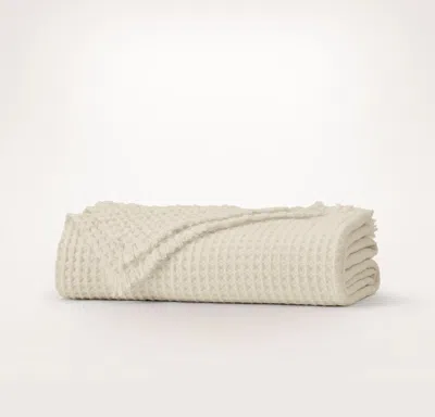 Boll & Branch Heirloom Waffle Merino Bed Blanket