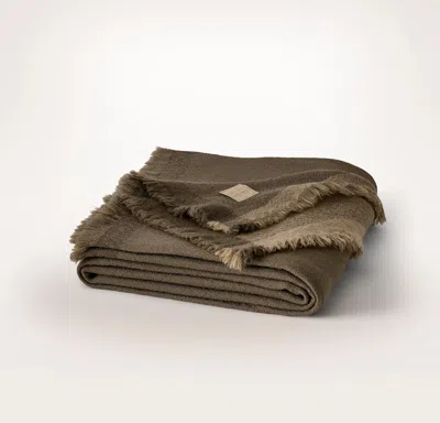 Boll & Branch Lav� Wool Throw Blanket In Multi