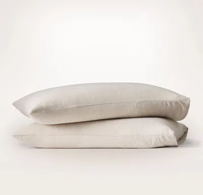 Boll & Branch Linen Pillowcase Set In Neutral