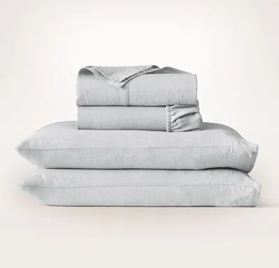 Boll & Branch Linen Sheet Set In Blue