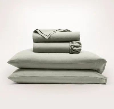 Boll & Branch Linen Sheet Set In Gray