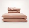Boll & Branch Linen Sheet Set In Pink