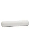 Boll & Branch Linen Velvet Paneled Bolster Pillow With Insert In White