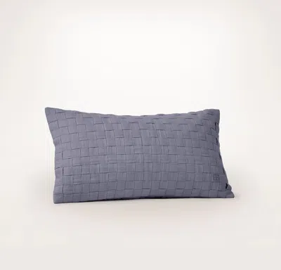 Boll & Branch Linen Woven Icon Pillow Cover In Gray