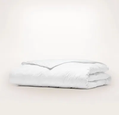 Boll & Branch Midweight Organic Down Alternative Duvet Insert In White