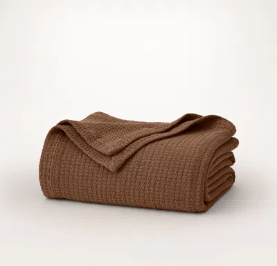 Boll & Branch Modern Crochet Bed Blanket