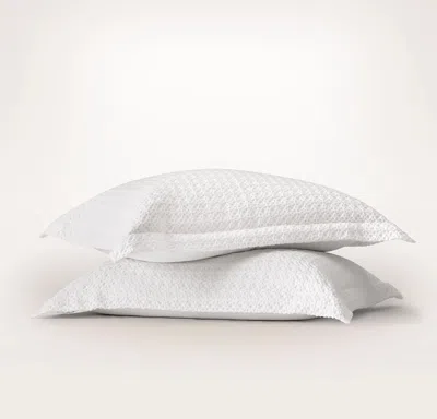 Boll & Branch Mosaic Waffle Duvet Sham Set In Multi
