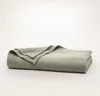 Boll & Branch Organic Bed Blankets In Sageleaf Dream