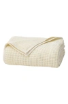 Boll & Branch Organic Cotton Waffle Knit Bed Blanket In White