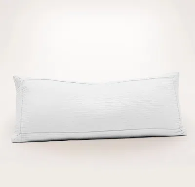 Boll & Branch Dream Pillow Cover (lumbar) In Sky