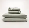 Boll & Branch Organic Linen Sheets In Sageleaf [hidden]