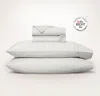 Boll & Branch Organic Percale Hemmed Sheet Set In Mist