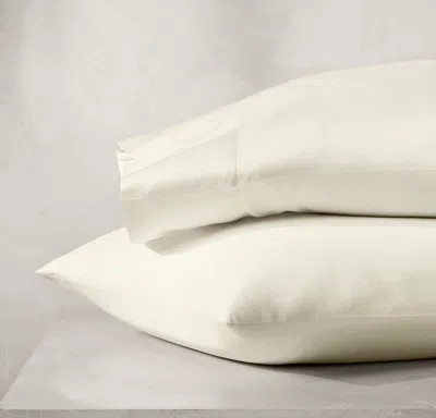 Boll & Branch Organic Reserve Pillowcase Set In Cream [hidden]