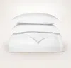 Boll & Branch Organic Signature Hemmed Duvet Set In White