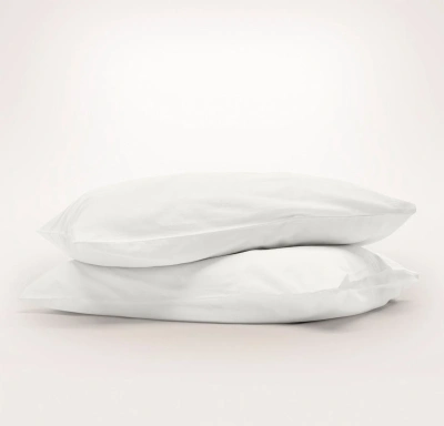 Boll & Branch Organic Signature Vintage Washed Pillowcase Set In Vintage White