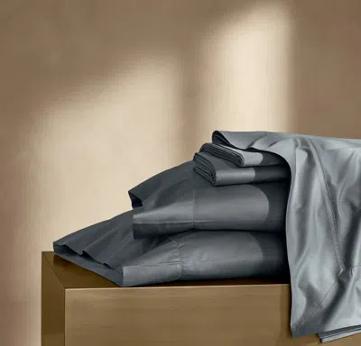 Boll & Branch Organic Summit Supima Sheet Set In Bluestone [hidden]