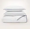 Boll & Branch Percale Embellished Duvet Set