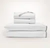 Boll & Branch Percale Embellished Sheet Set