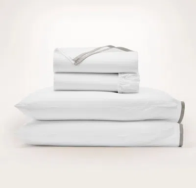 Boll & Branch Percale Embellished Sheet Set