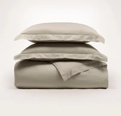 Boll & Branch Percale Hemmed Duvet Set