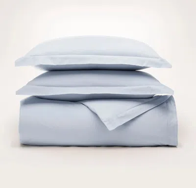 Boll & Branch Percale Hemmed Duvet Set