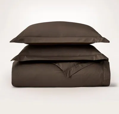 Boll & Branch Percale Hemmed Duvet Set In Animal Print