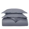 Boll & Branch Percale Hemmed Duvet Set, King/cal King In Mineral