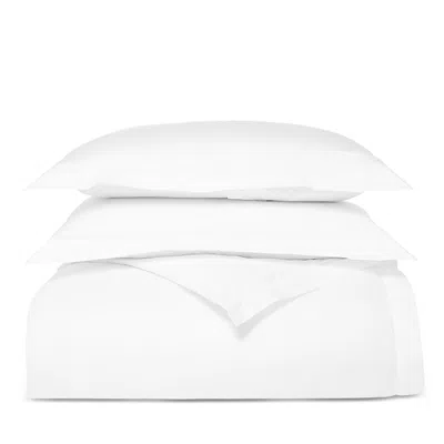 Boll & Branch Percale Hemmed Duvet Set, King/cal King In White