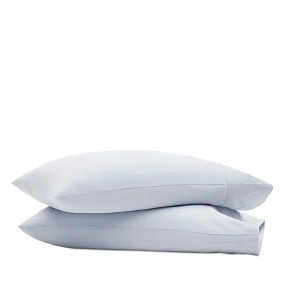 Boll & Branch Percale Hemmed King Pillowcase, Pair In Blue