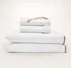 Boll & Branch Percale Hemmed Sheet Set In White